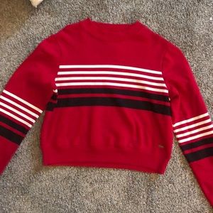 Hollister cropped sweatshirt, size small.